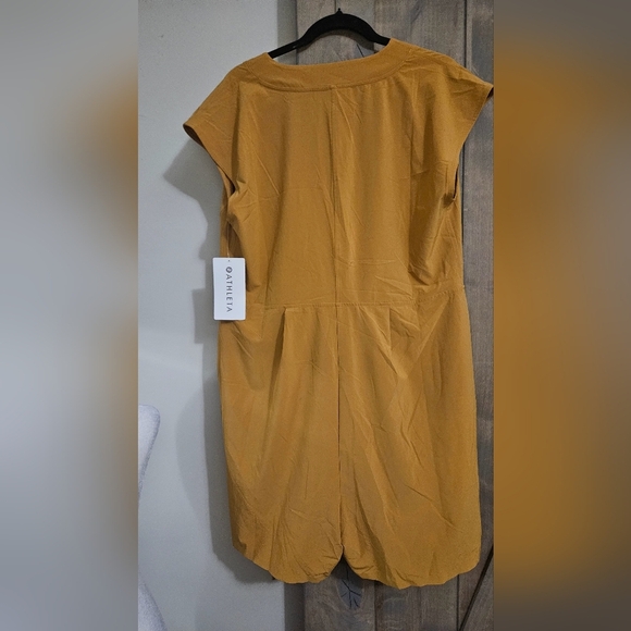 ATHLETA Marlow Romper In Tuscan Gold. Size Large. NWT - Picture 10 of 11